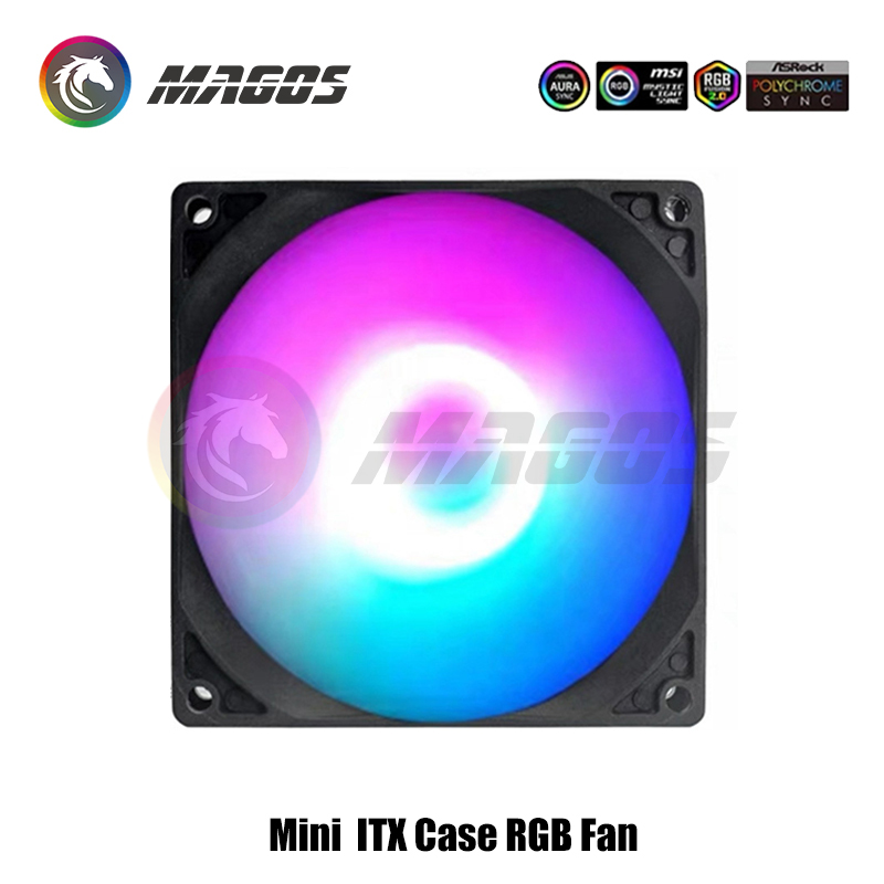 Mini ITX Case ARGB Fan 8cm 9cm - Fly Line 评论和价格