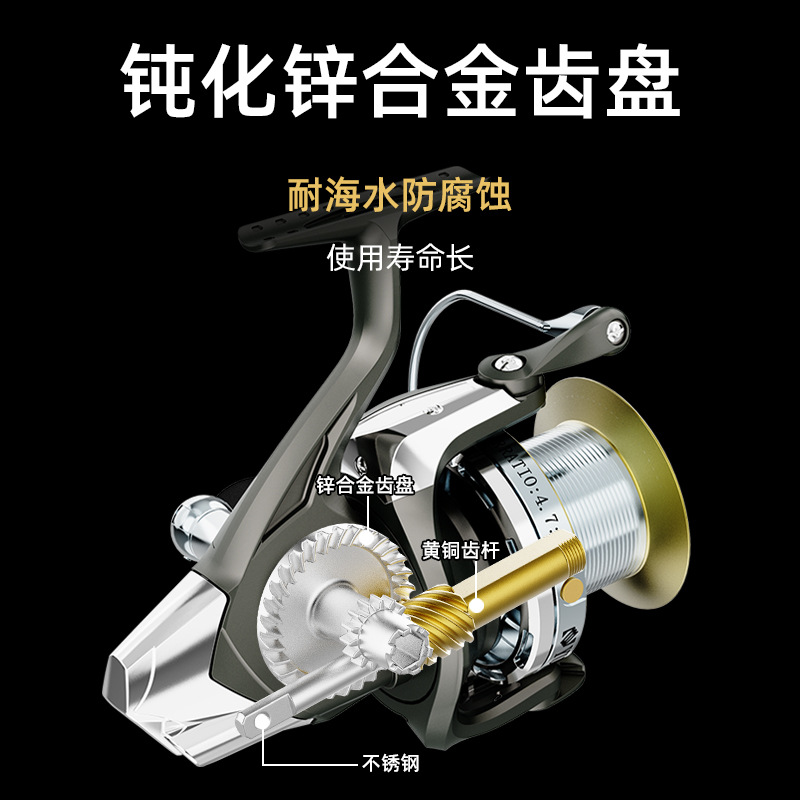 Metal Spinning Fishing Reel Lo - Ice Fishing Line 评论和价格