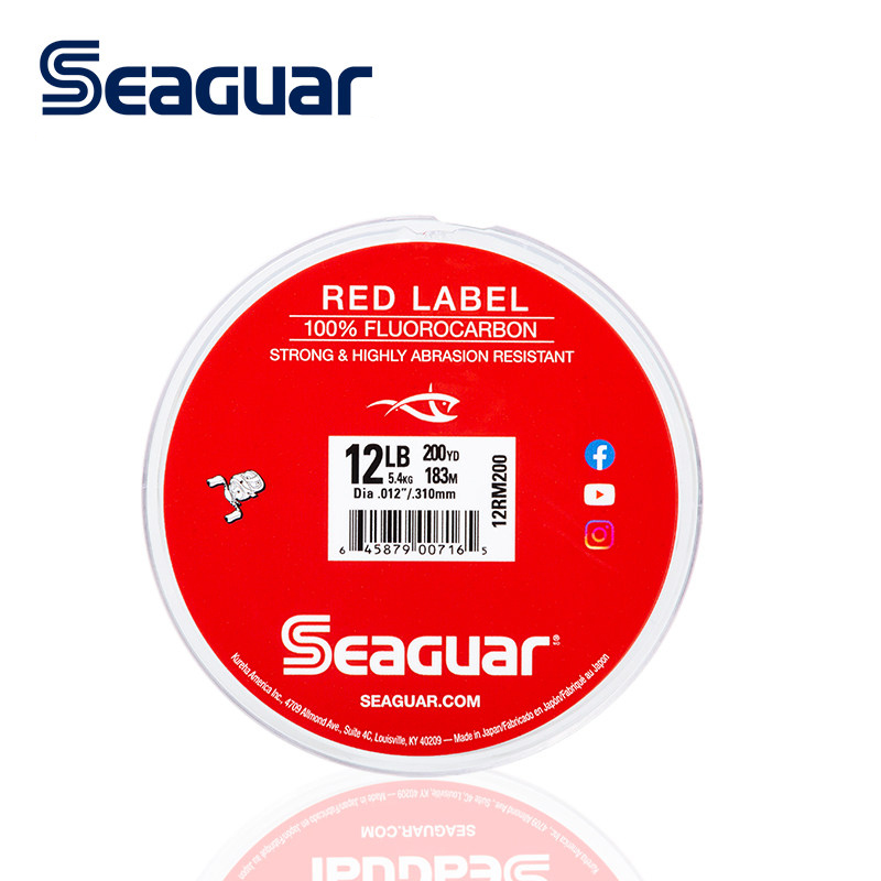 SEAGUAR Red Label 160M/183M 10 - Fluorocarbon Line 评论和价格