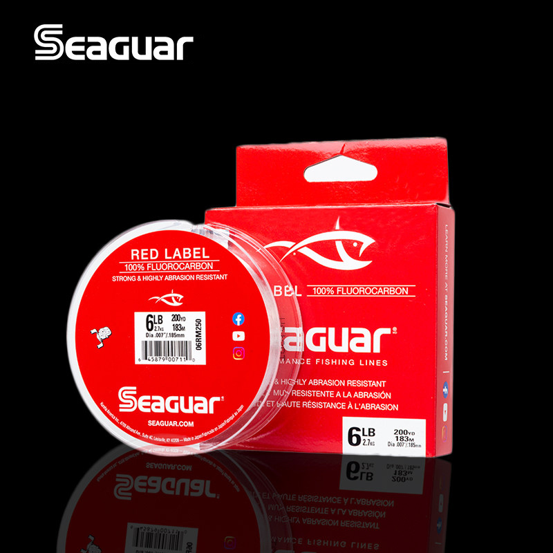 SEAGUAR Red Label 160M/183M 10 - Fluorocarbon Line 评论和价格