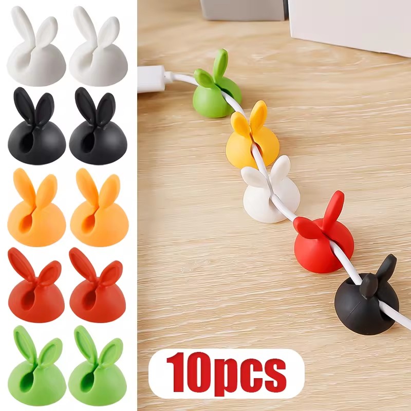 Cute Rabbit Ear Cable Manager  - Tippet Line 评论和价格