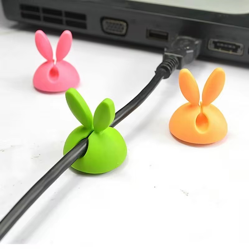 Cute Rabbit Ear Cable Manager  - Tippet Line 评论和价格