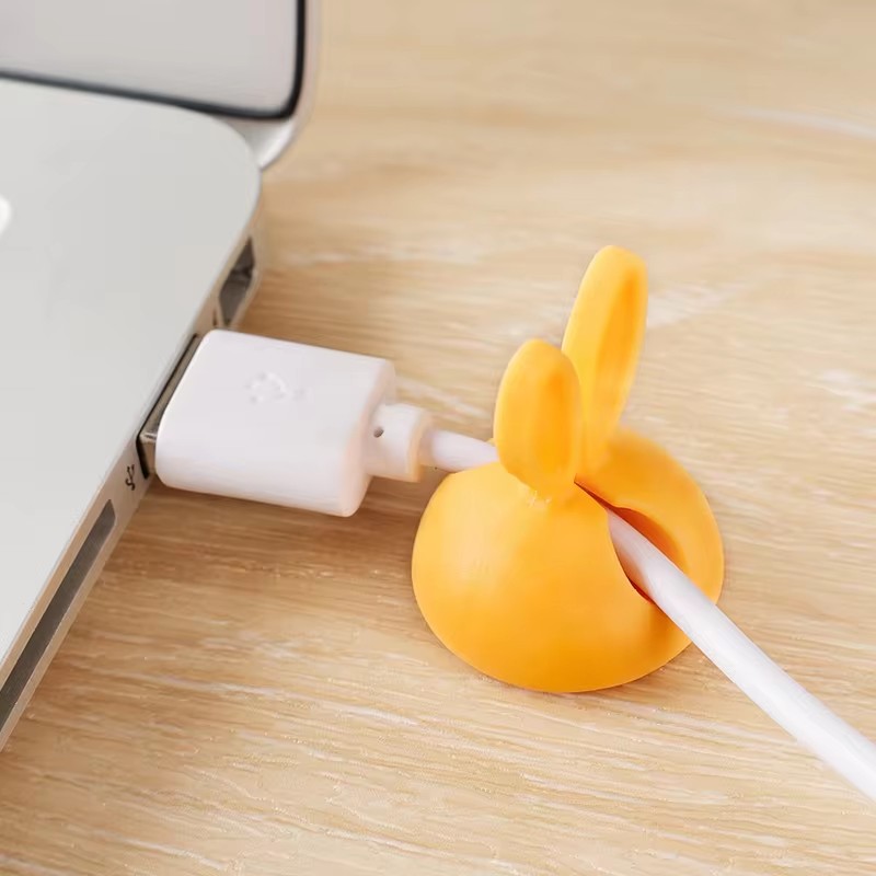 Cute Rabbit Ear Cable Manager  - Tippet Line 评论和价格