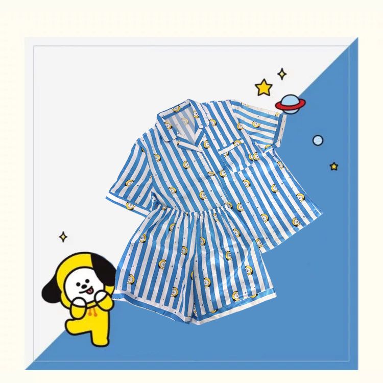BT21 Unisex Summer Set Short S - Tippet Line 评论和价格