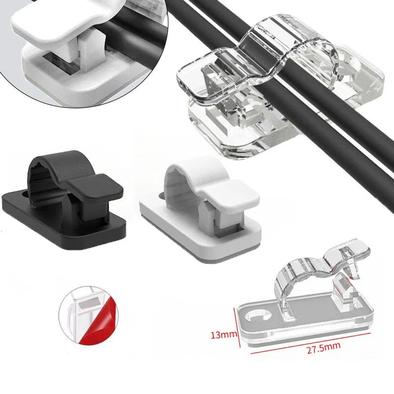 10/50PCS Cable Organizer Clips - Tippet Line 评论和价格