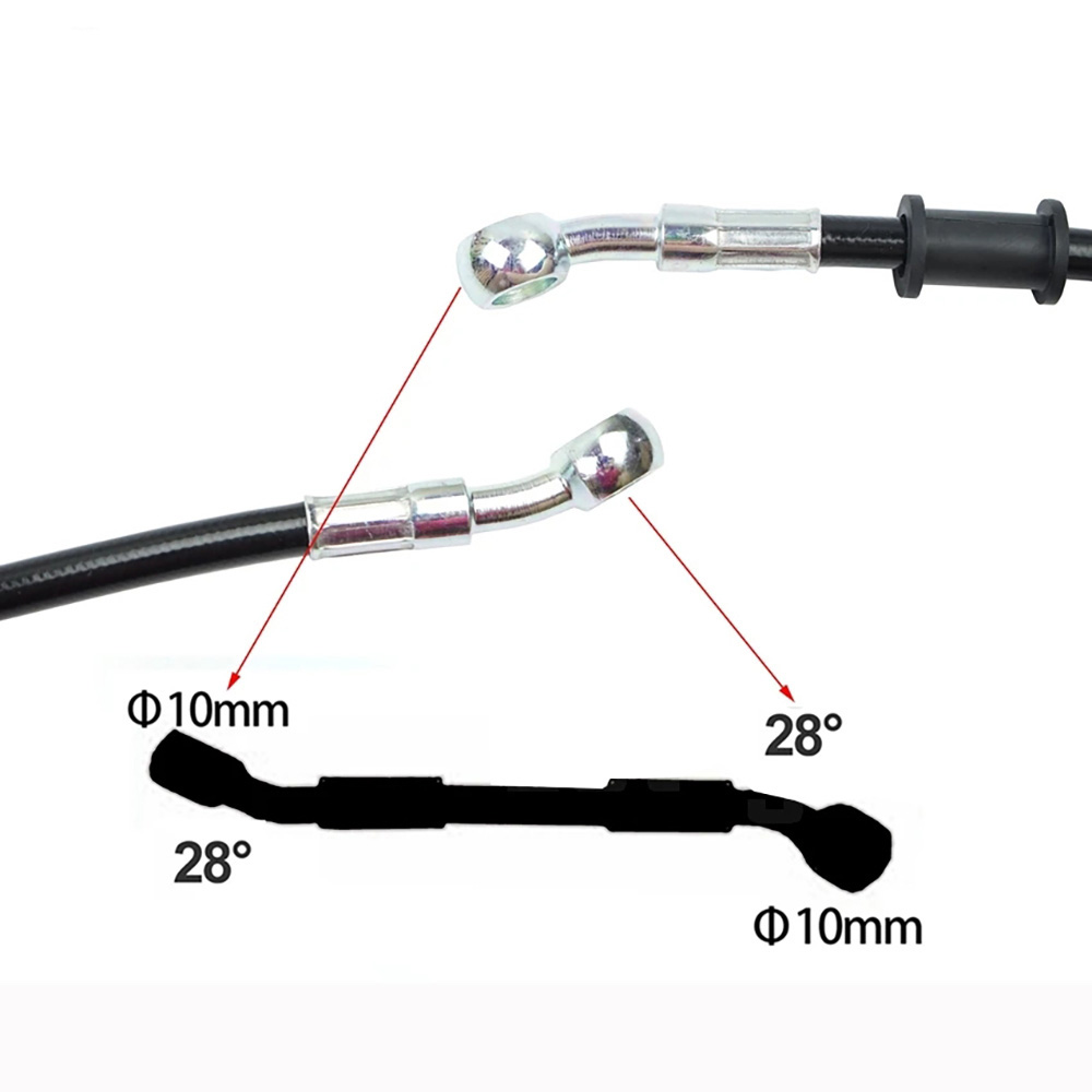 400-2200mm Motorcycle Hydrauli - Braided Line 评论和价格