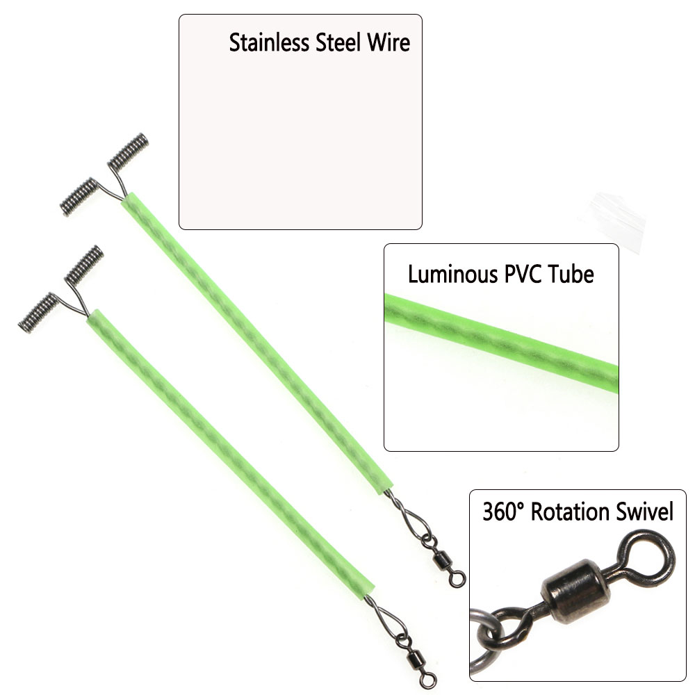50pcs Stainless Steel Fishing  - Leader Line 评论和价格