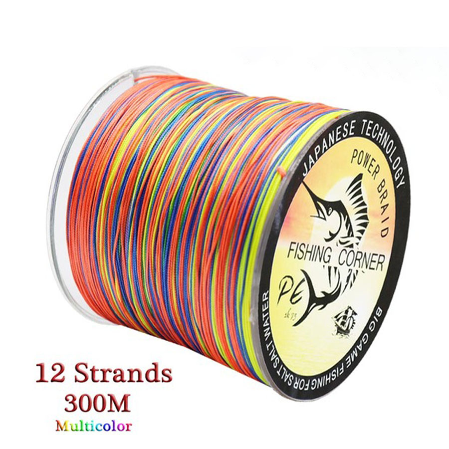 12 Strands Braided Fishing Lin - Ice Fishing Line 评论和价格