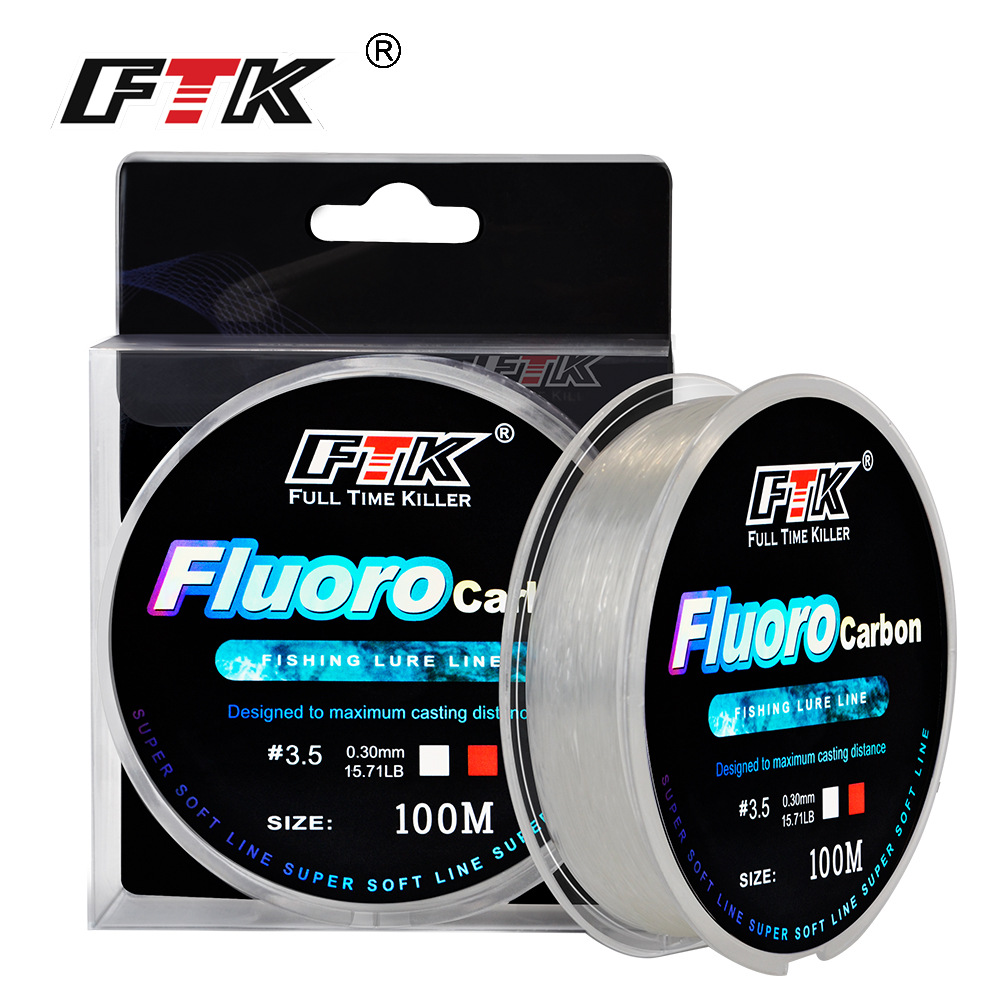 100M Fluorocarbon Coating Fish - Fluorocarbon Line 评论和价格