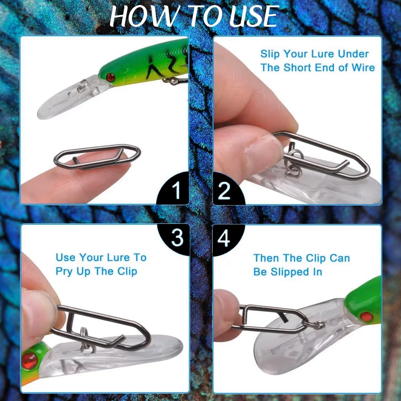 9KM Fishing Snap Kit 110pcs Po - Freshwater Line 评论和价格