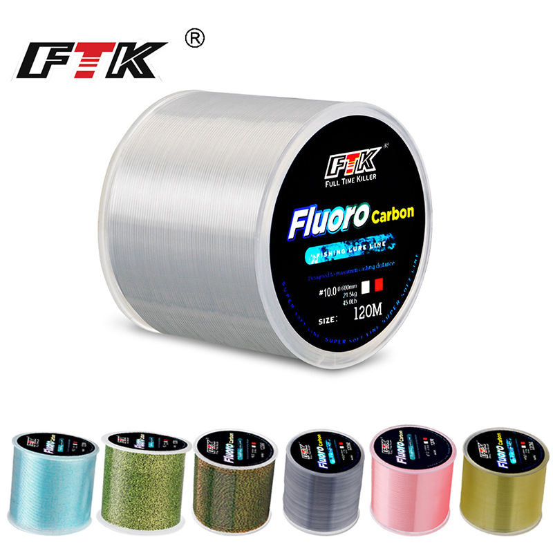 FTK 120m Fishing Line 0.2mm-0. - Fluorocarbon Line 评论和价格