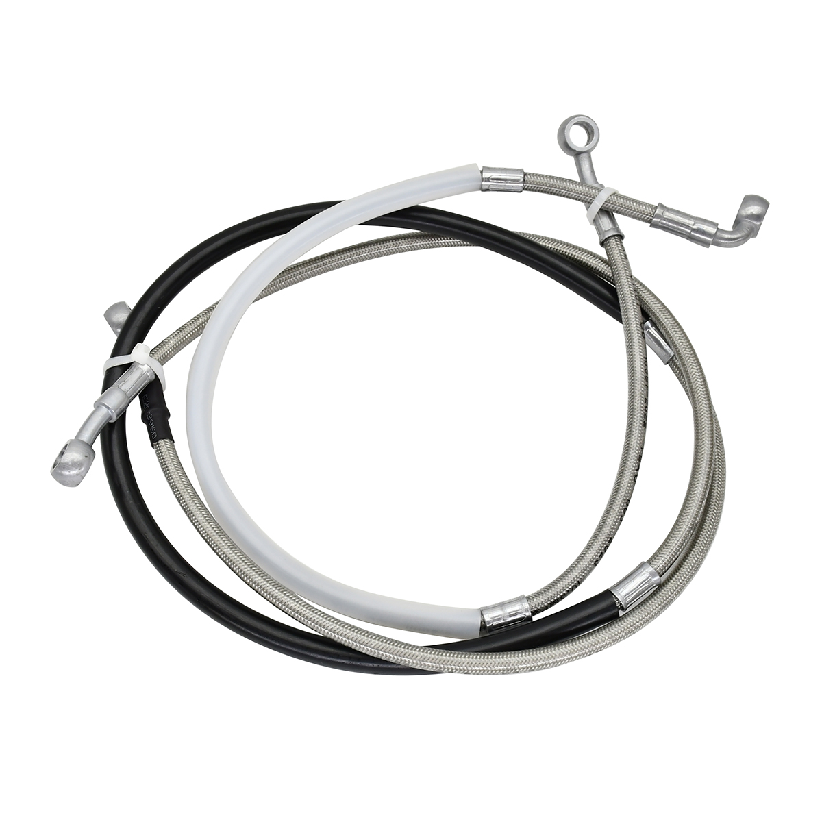 Front Rear Hydraulic Brake Lin - Braided Line 评论和价格