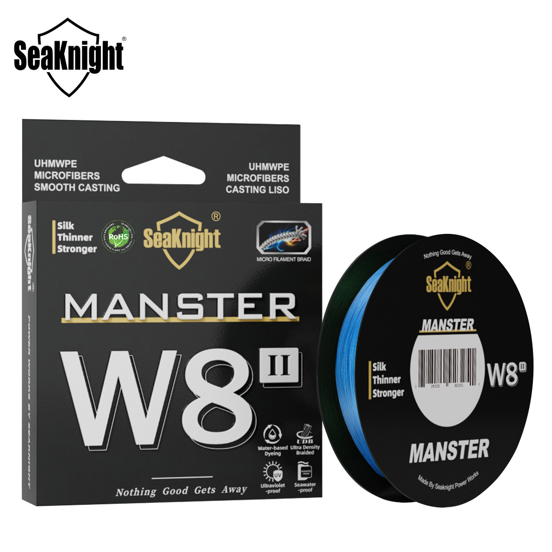 SeaKnight Brand W8 II 300M PE  - Ice Fishing Line 评论和价格