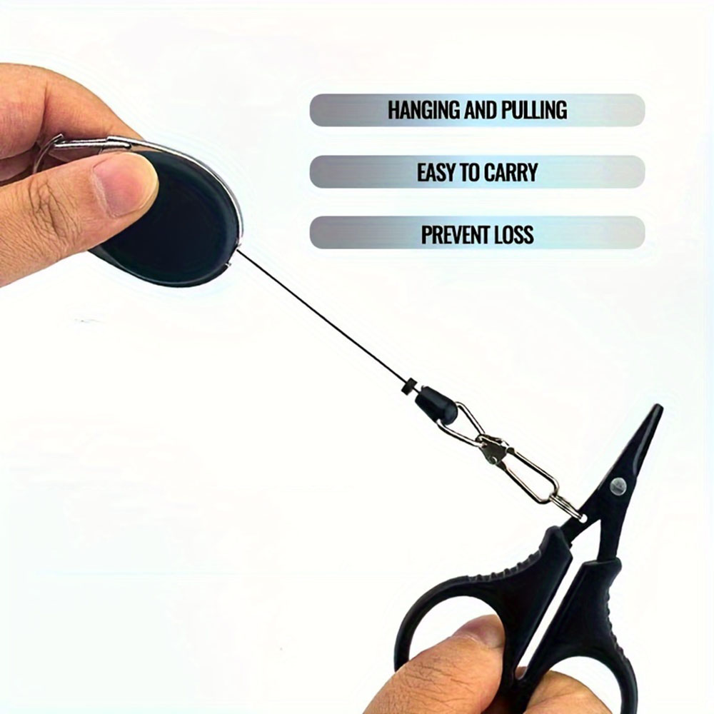 1set Titanium Coating Stainles - Fishing Line Cutter 评论和价格