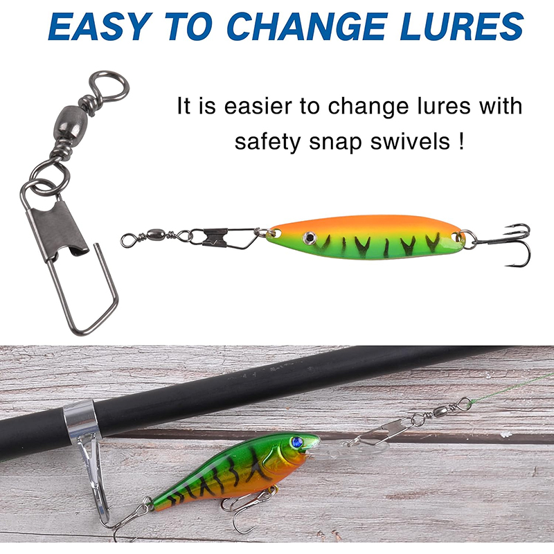 100Pcs Fishing Barrel Swivel C - Saltwater Line 评论和价格